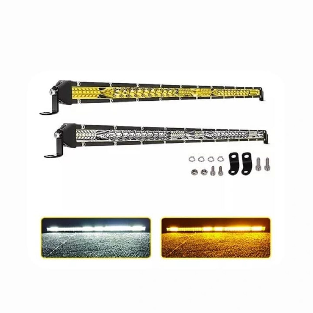 GENERICO - Barra De Luz Led 22 Pulgadas Slim