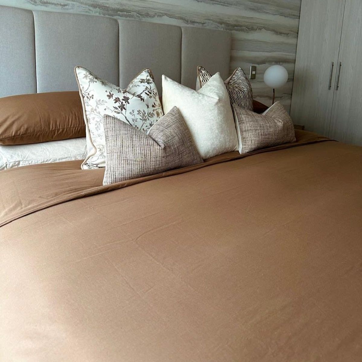 CLAUDIA RIVA HOME - Funda Edredón Almendra