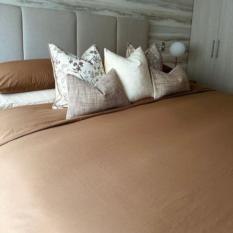 CLAUDIA RIVA HOME - Funda Edredón Almendra