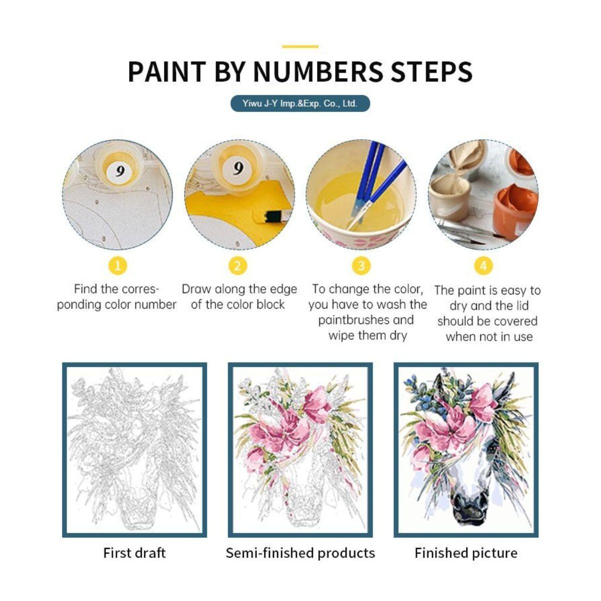 IMPORTADO MC - Kit Pintura Digital al Oleo 50x65cm Paint By Number Van Gogh