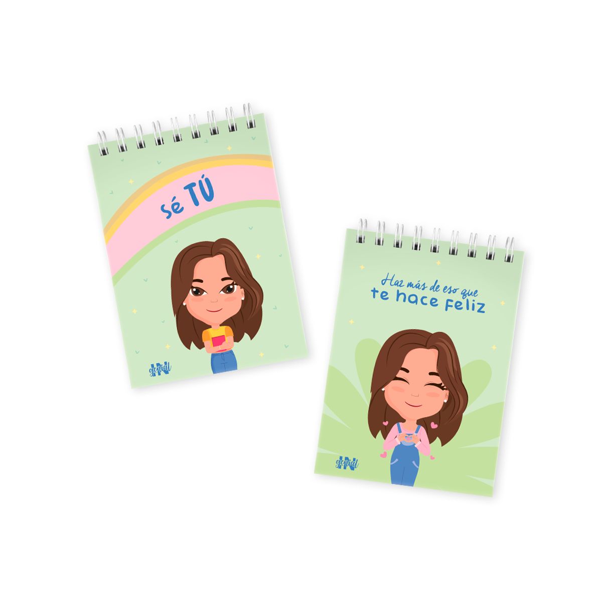 INGENIAL - Set de libretas Ingenial Ariana x 2 unds.