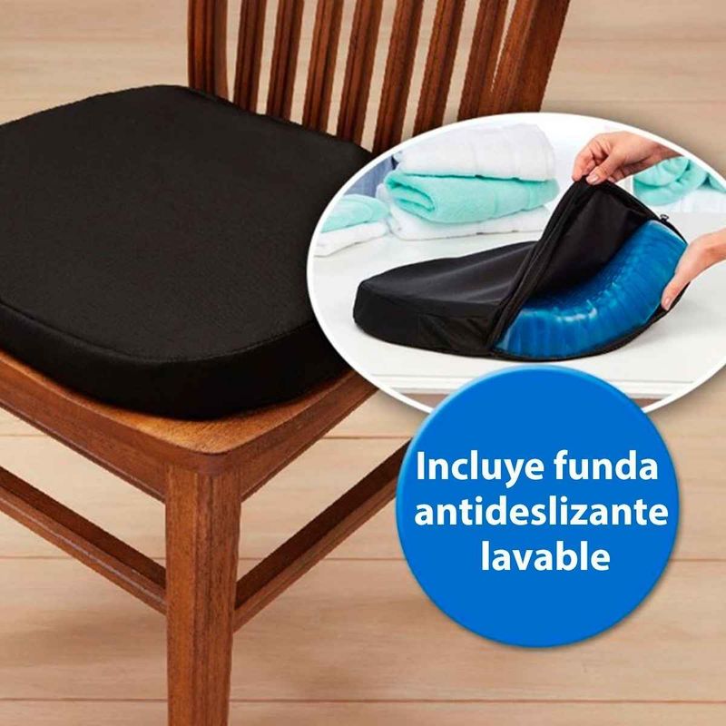 GENERICO - Cojín Flexible para Asiento con funda