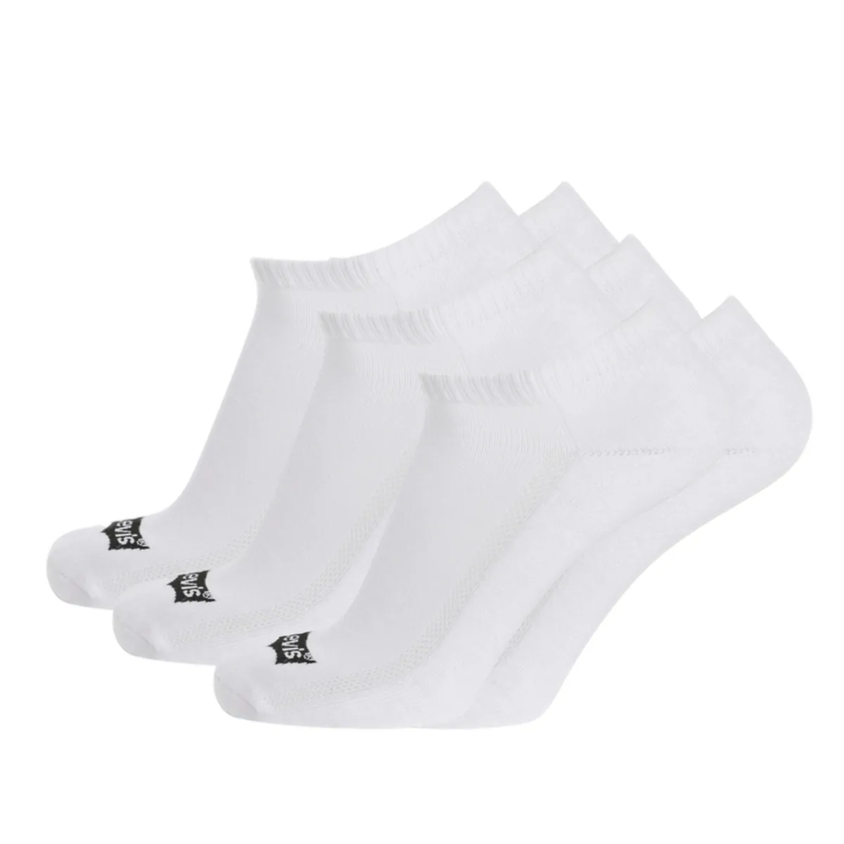 LEVIS - Medias Hombre Low Cut Blanco Levis