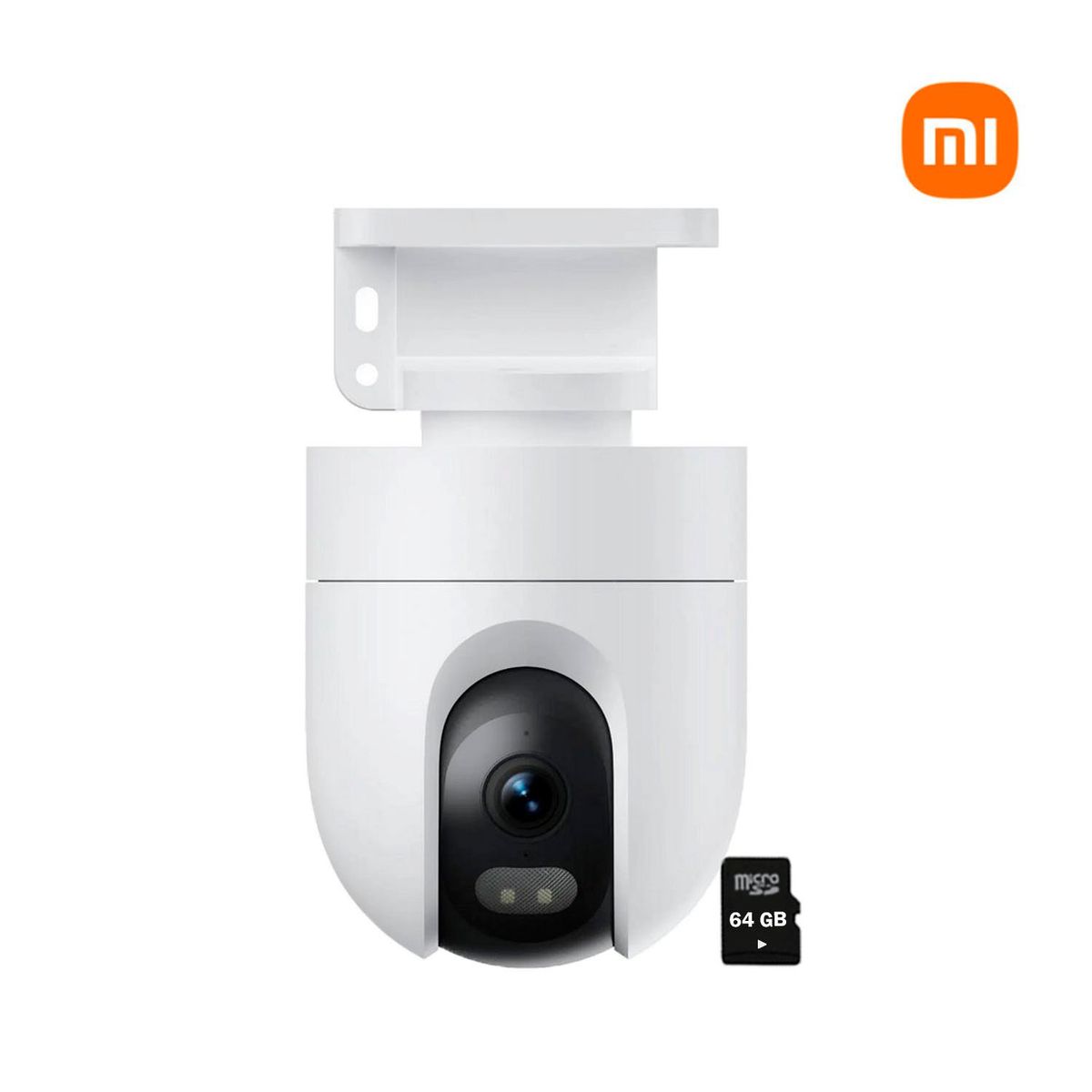 XIAOMI - Cámara Vigilancia Xiaomi CW400 2K 4MP Wi-Fi IP66 + Micro SD 64GB
