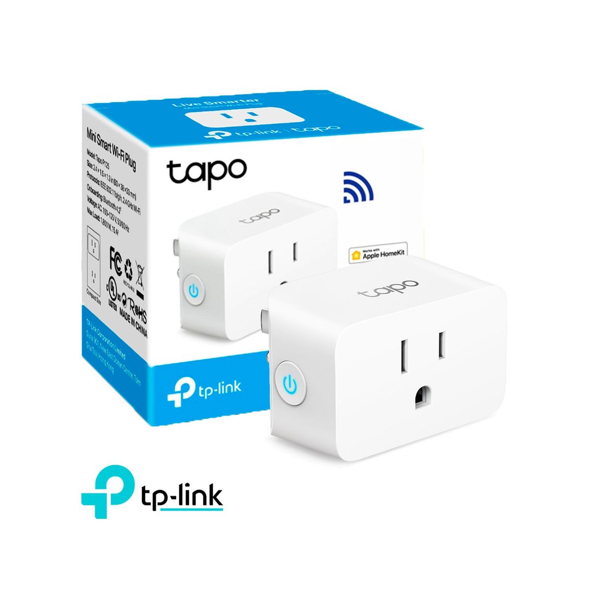 TP LINK - Tp-Link Tapo P125 Enchufe Mini Inteligente Wifi Temporizador