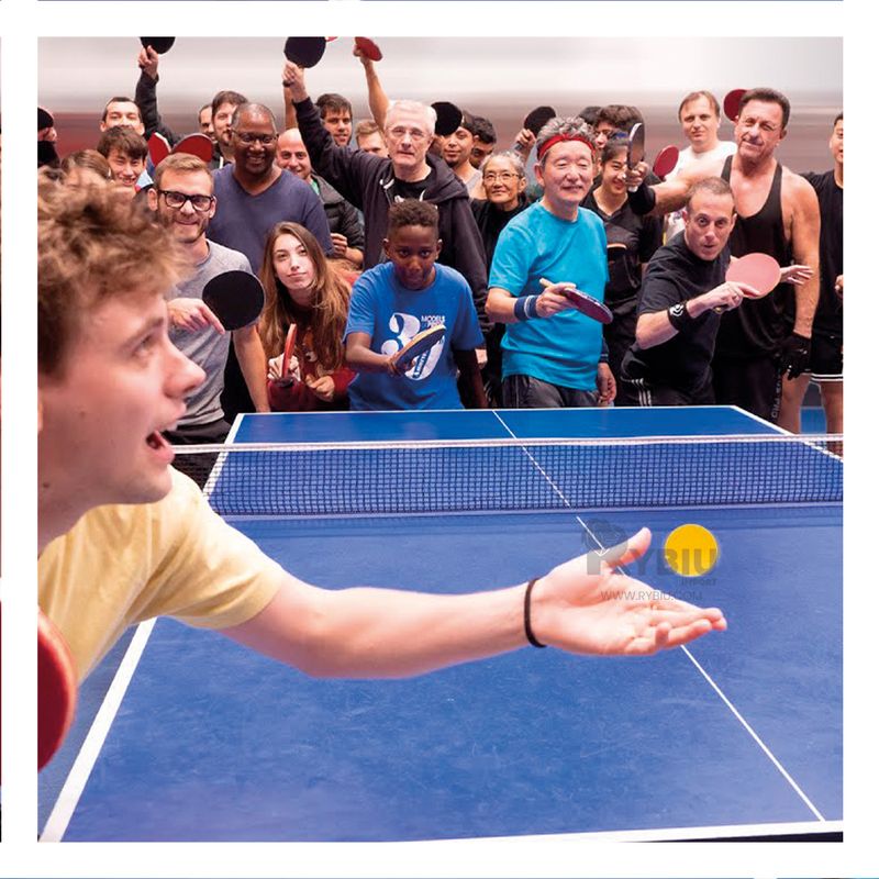 RYBIU IMPORT - Set Util de 60 Pelotas de Ping Pong de Color Anaranjado