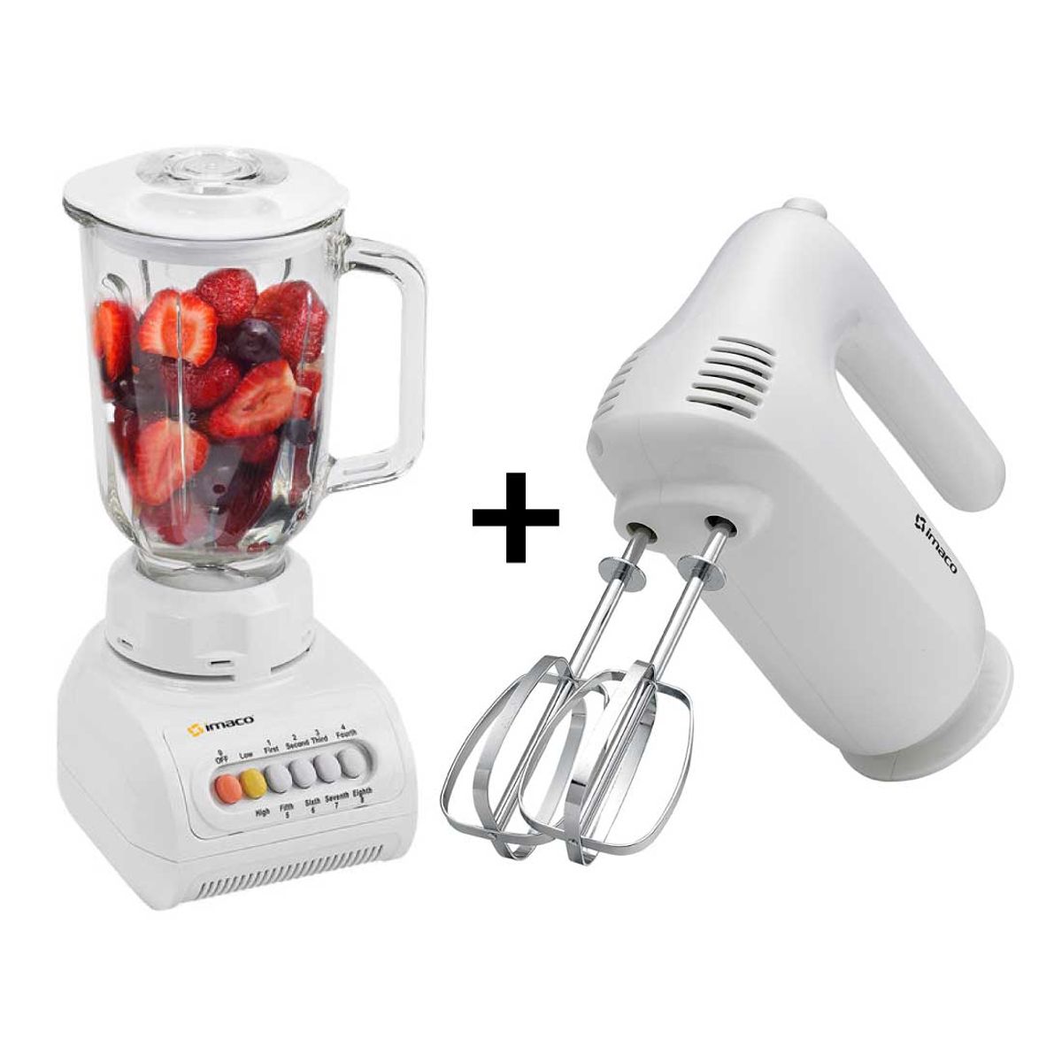 IMACO - Combo Imaco de Batidora HM505 + Licuadora BL888V