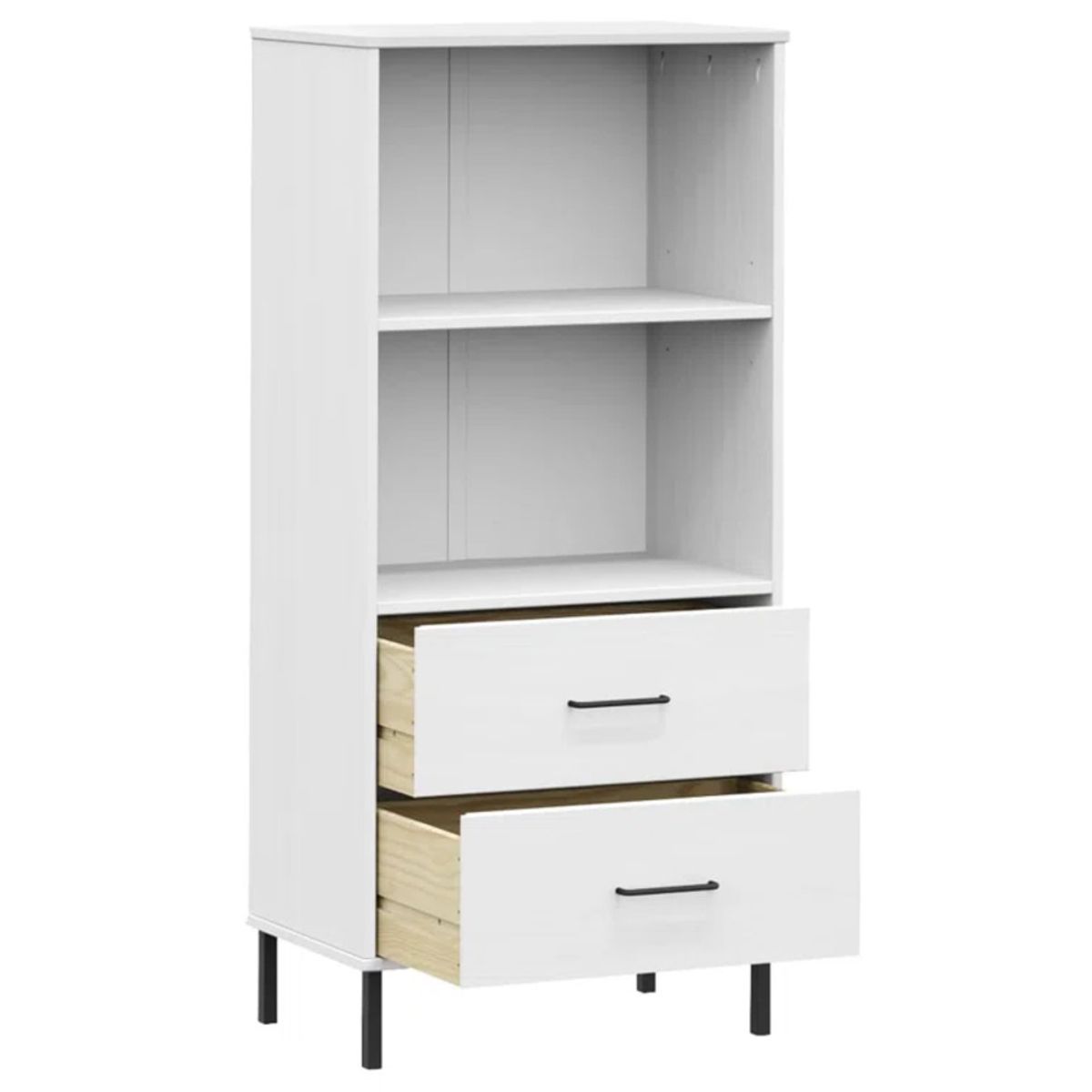 GENERICO - Estante Moderno Rudius Blanco RR MUEBLES