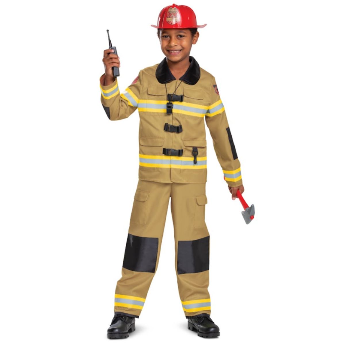 DISGUISE - Disfraz de Bombero con Accesorios Unisex Talla S