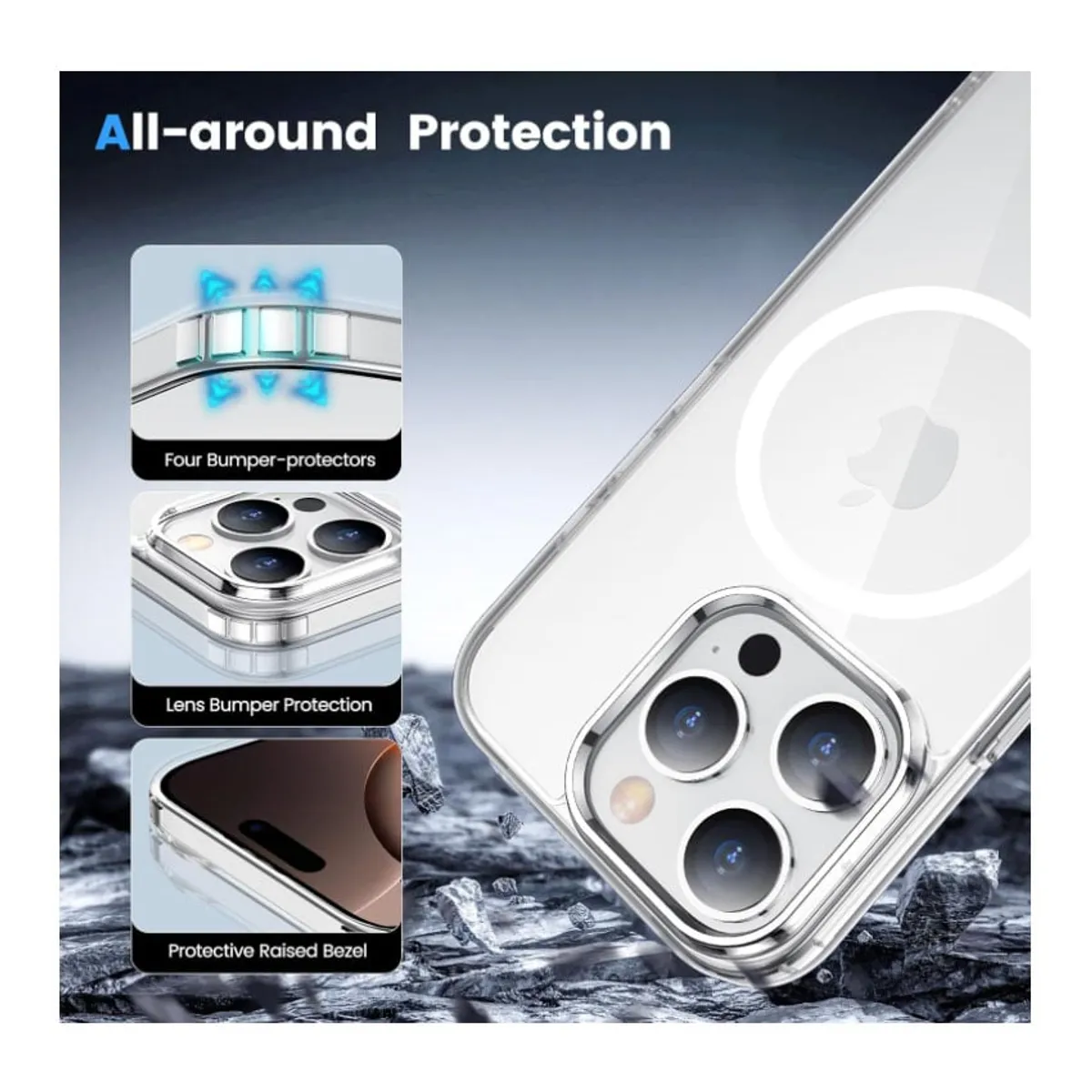 CASE - Case Protector Funda Antishock MagSafe Apple iPhone 16 Pro
