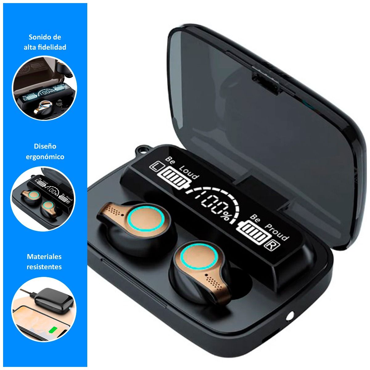 GENERICO - Audífonos Bluetooth Gamer M18