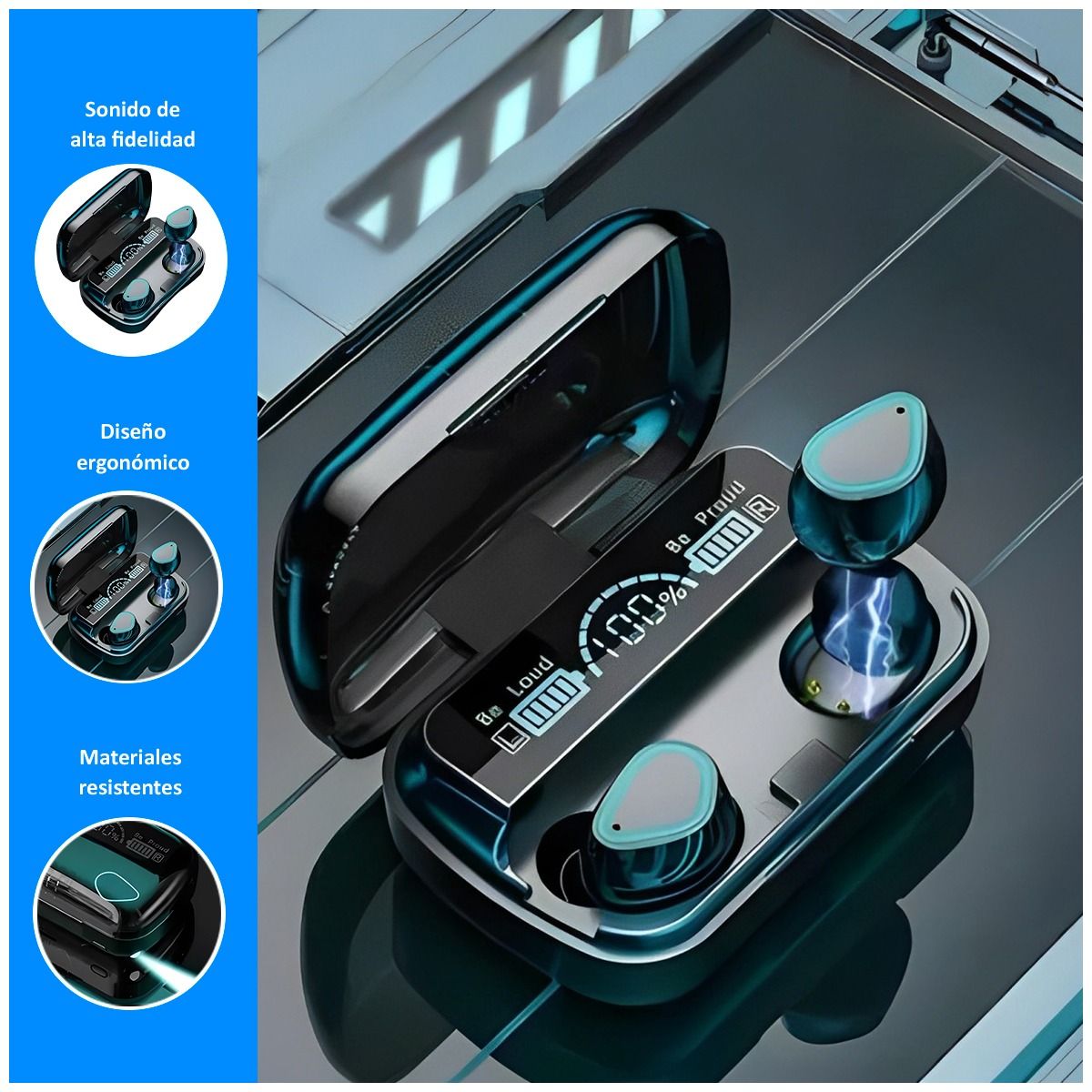 GENERICO - Audifonos Bluetooth Gamer M30