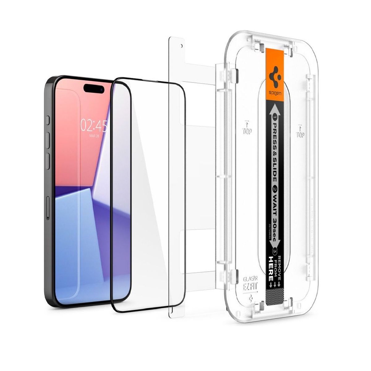 SPIGEN - Protector de pantalla Spigen GLAS HD para iPhone 15 Pro
