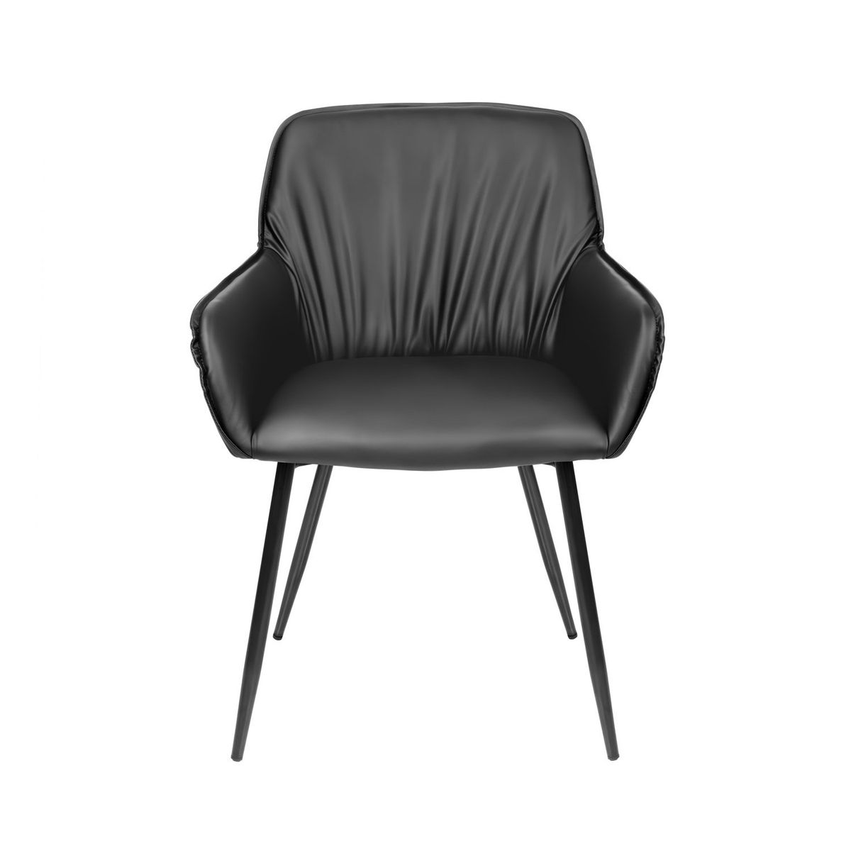 XION - Butaca De Ocio Reiki Tapiz De Cuero Negro