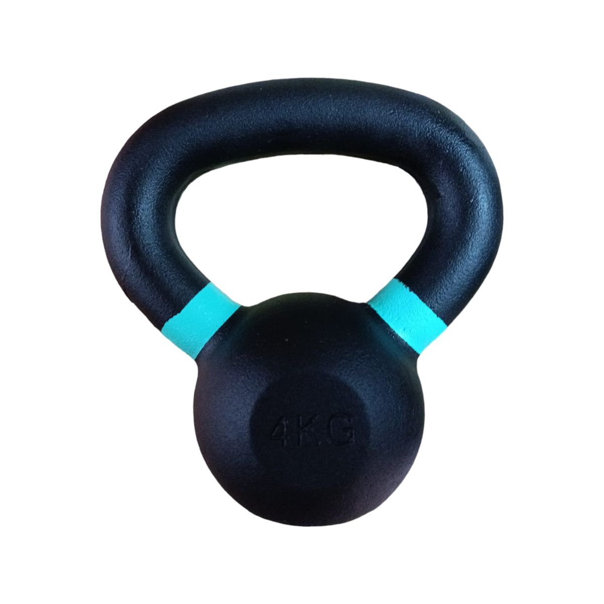 GENERICO - Pesa Rusa Kettlebell 4 Kilos, Sólidas De Hierro / Importado