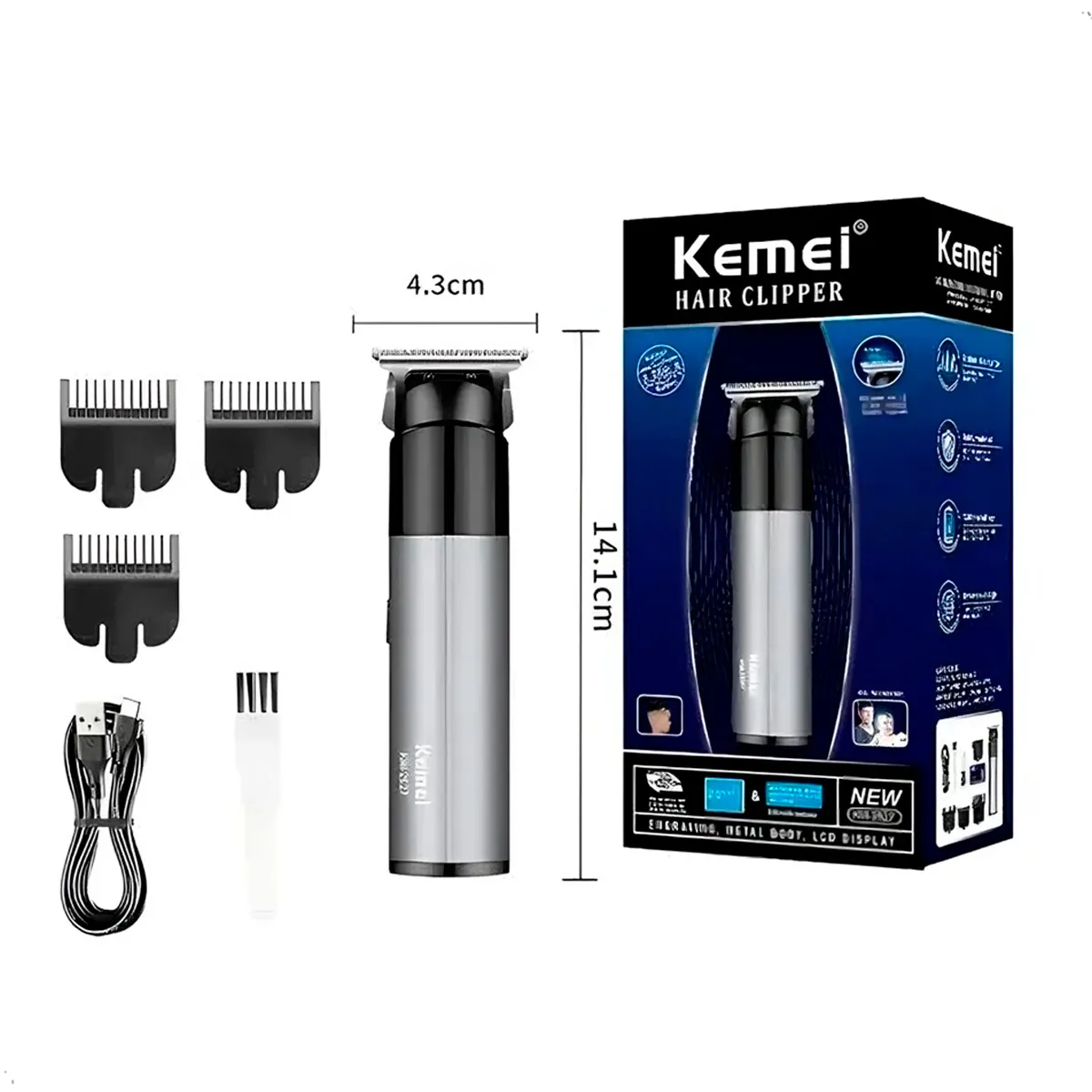 KEMEI - Maquina Corte Cabello Kemei KM2627 Trimmer Inalambrico