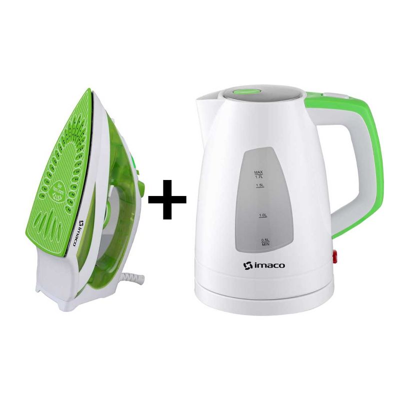 IMACO - Combo Imaco Plancha ETA2288 + Hervidor KE8017