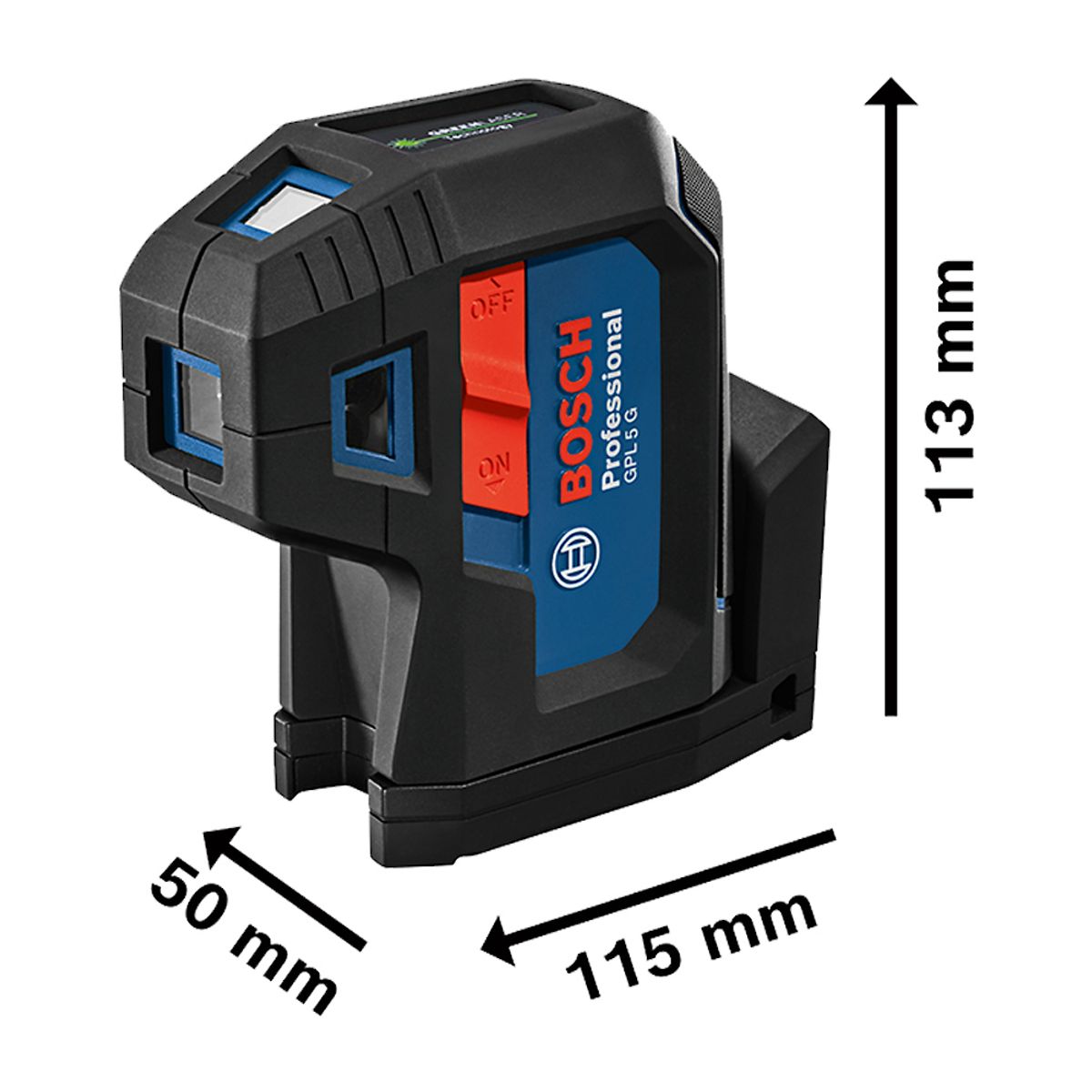 BOSCH - Nivel Láser Bosch Gpl 5 G /5 Puntos Alcance 30 M