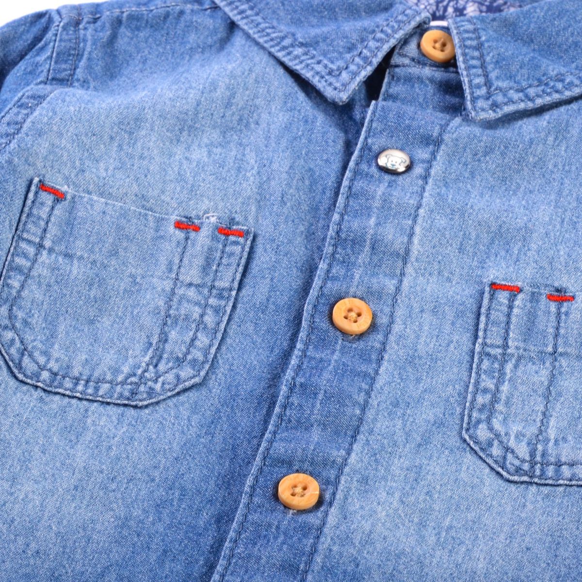 PILLIN - Camisa Mezclilla ML Pillin PVX710