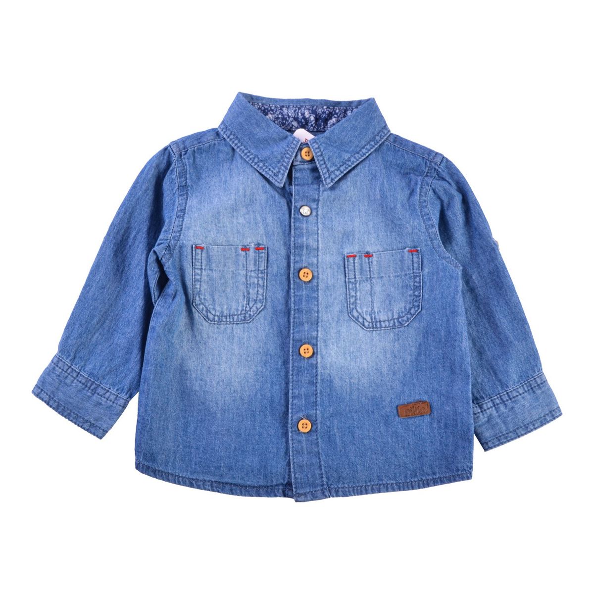 PILLIN - Camisa Mezclilla ML Pillin PVX710