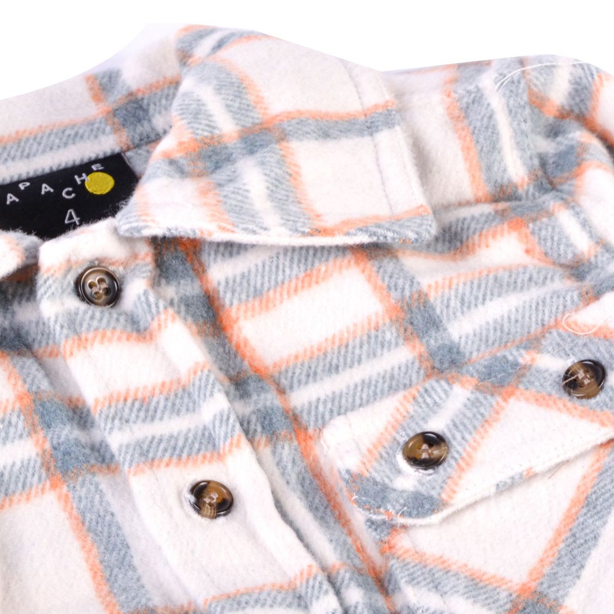 PILLIN - Camisa Moletón Escocesa Pillin PVX813