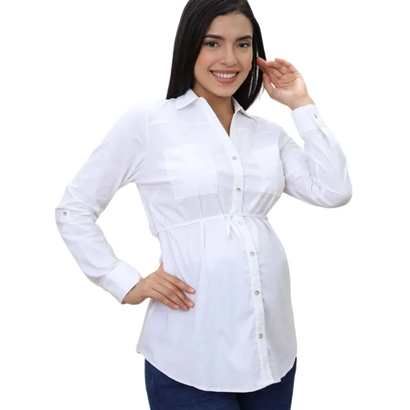 GENERICO - Blusa Maternal manga larga Mama A La Mode