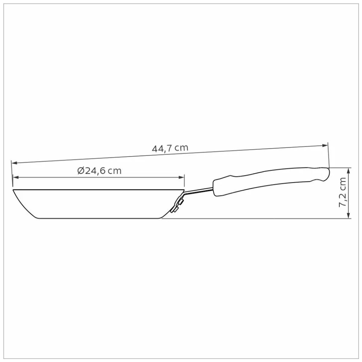 TRAMONTINA - Sarten Antiad 28Cm Profesional - Tramontina