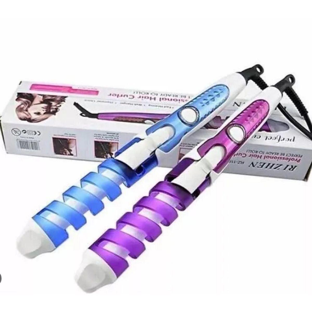 GENERICO - Rizador De Cabello Rizhen Hair Curler Tenaza Ondulador