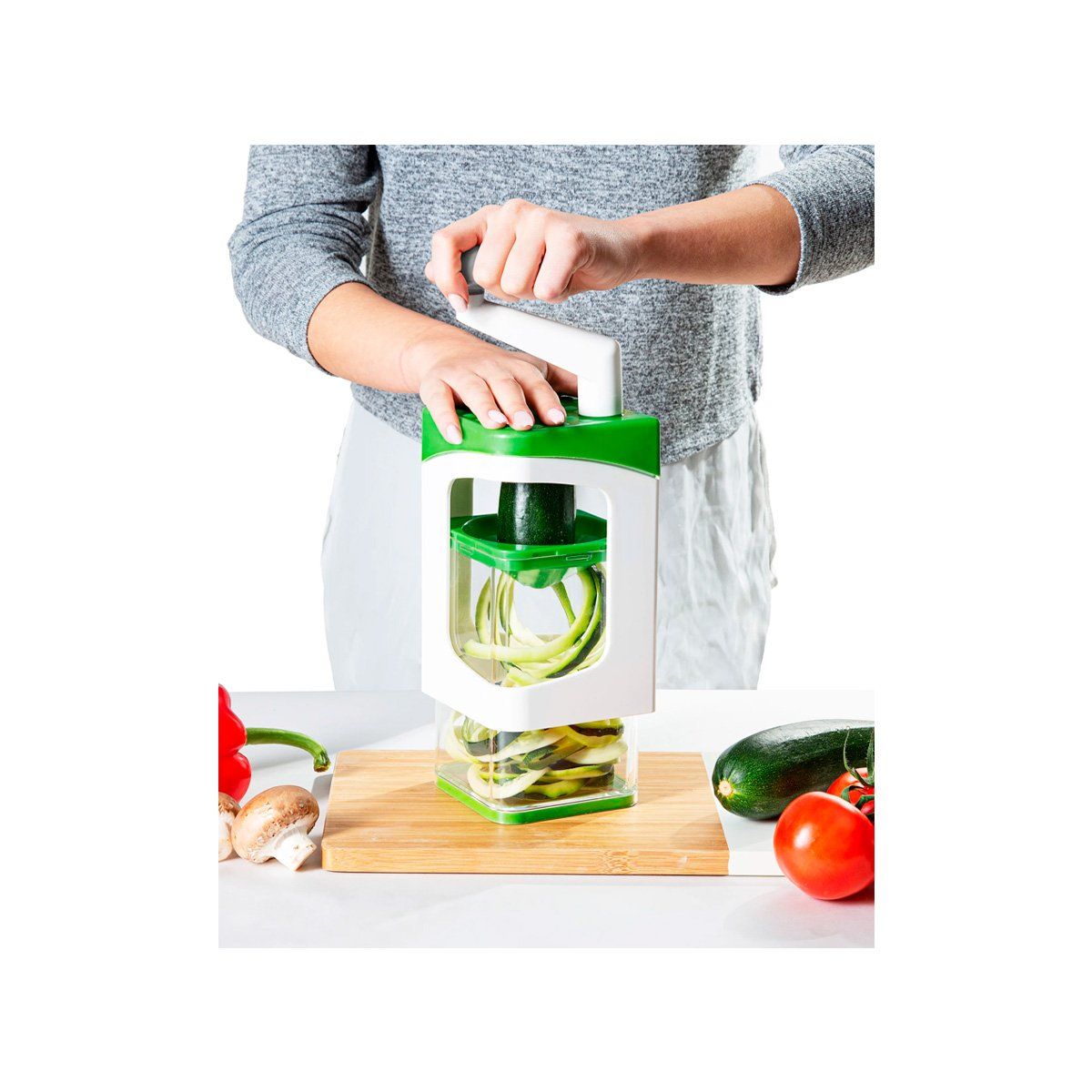 QUALITY PRODUCTS - Cortador 4 en 1 Set 9 Piezas - Nicer Dicer Julietti