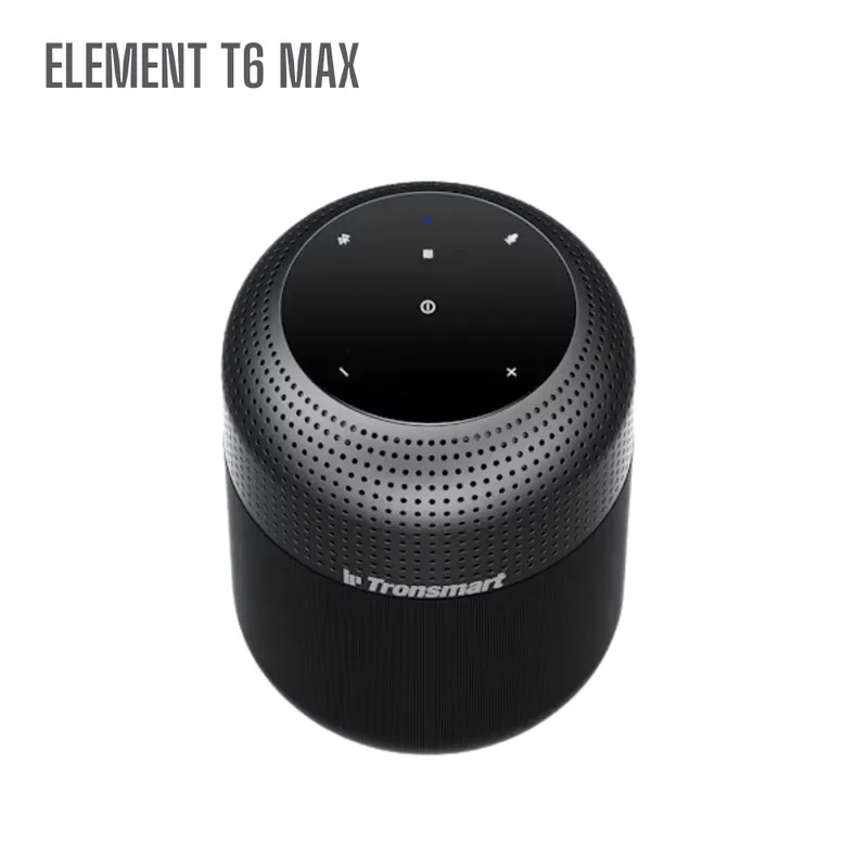 TRONSMART - Parlante Bluetooth Tronsmart Element T6 Max Sonido de 360º - Negro