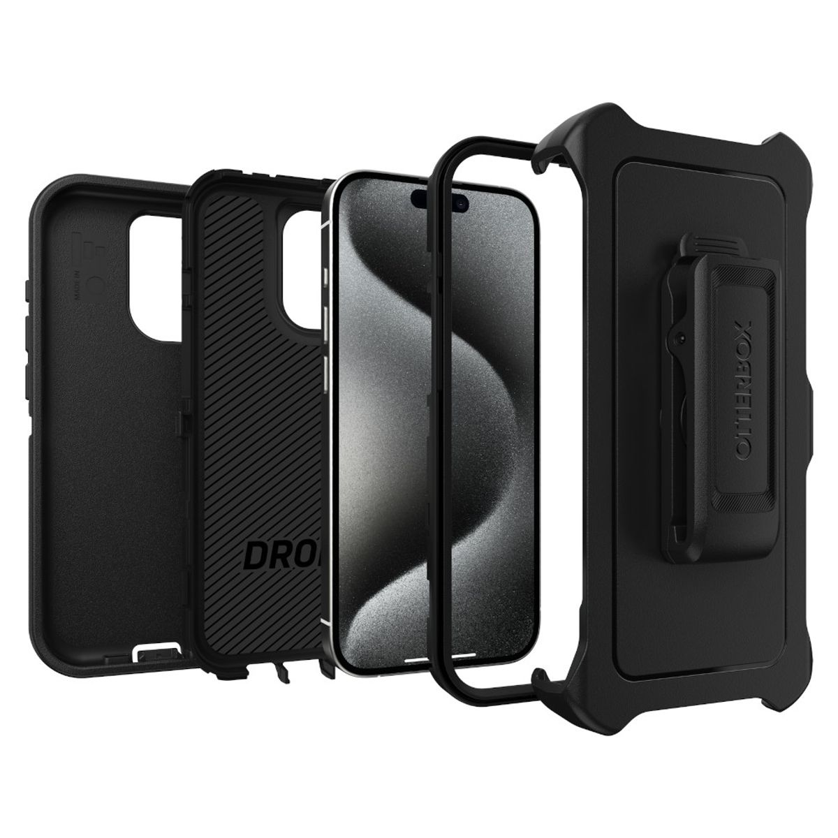OTTERBOX - Case Defender Compatible con iPhone 15 Pro