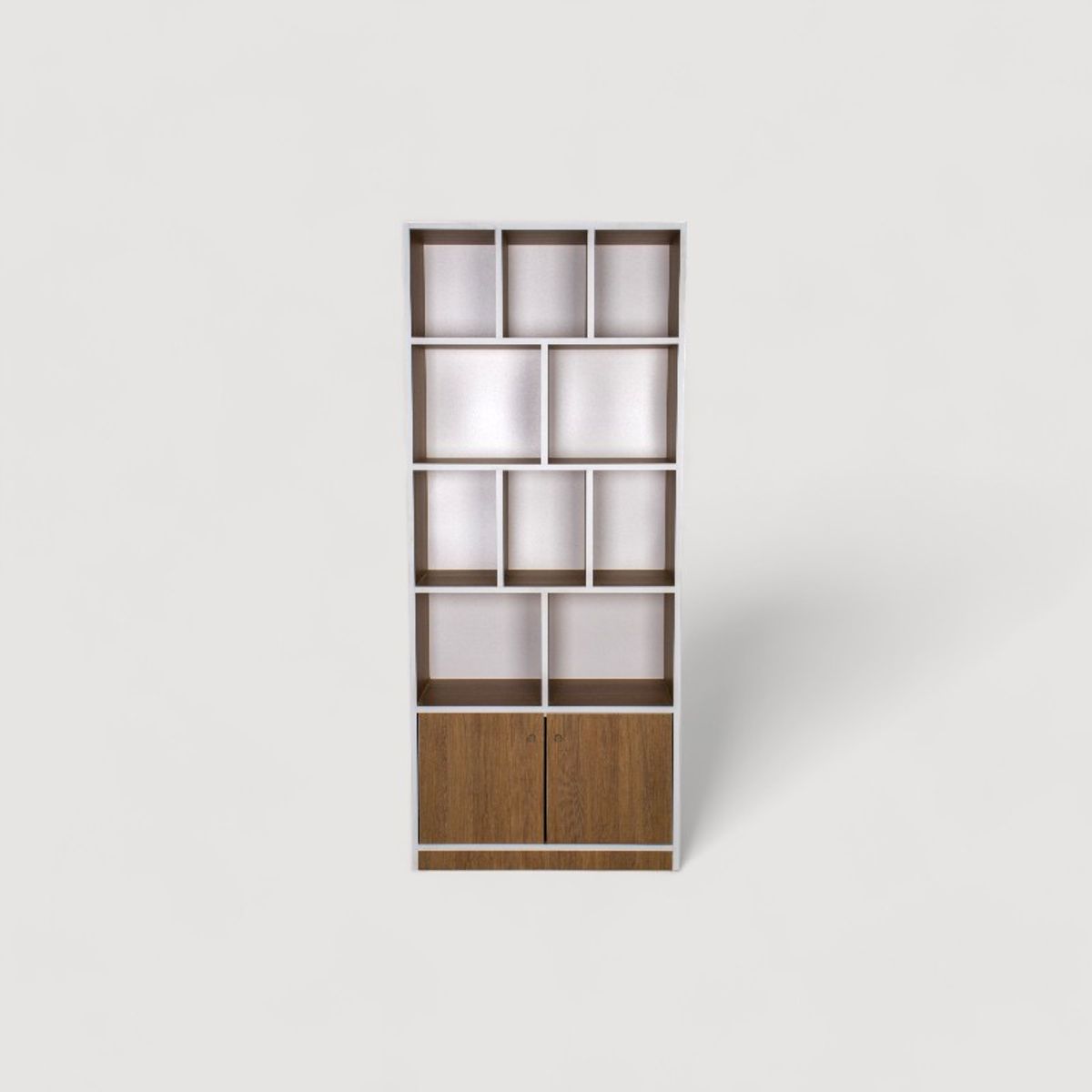 MUEBLES MACRUMO - Librero de 80cm - Color Brixton - Armado