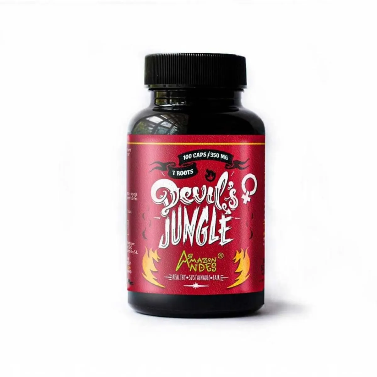 AMAZON ANDES - Devil's Jungle (Siete Raíces) Para Mujer en Cápsulas 350 mg x 100 u - Amazon Andes