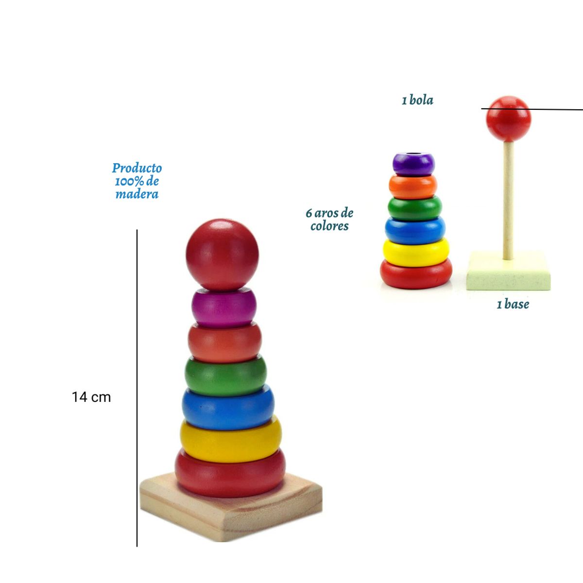 GENERICO - APILABLE DE 8 PIEZAS