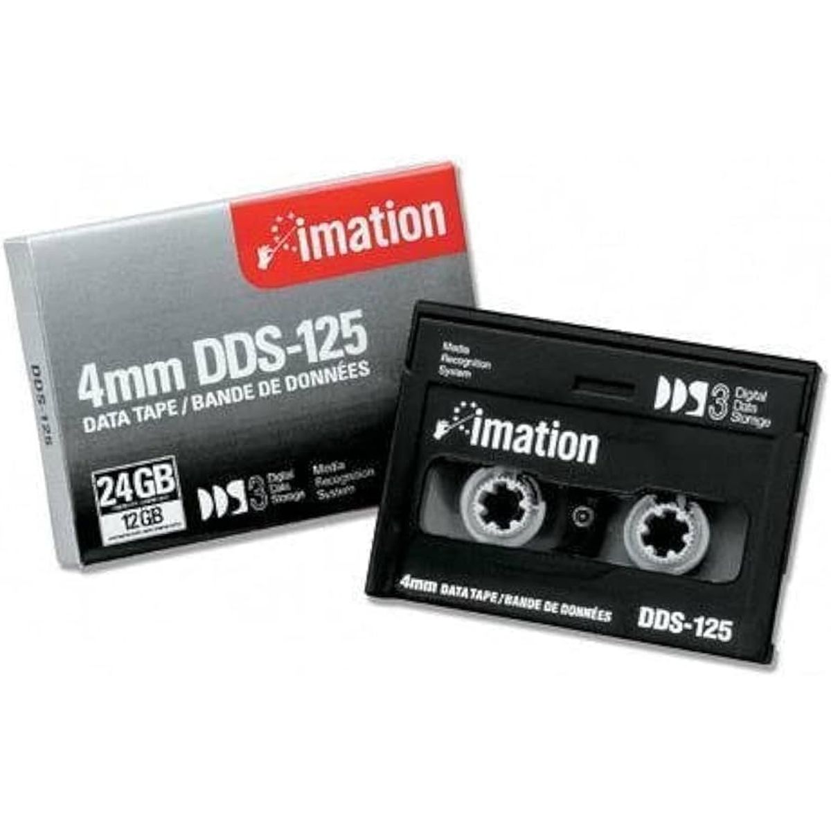 IMATION - CARTUCHO DE DATOS IMATION DDS-125 4MM DE 12GB NATIVO24GB COMPRIMIDO
