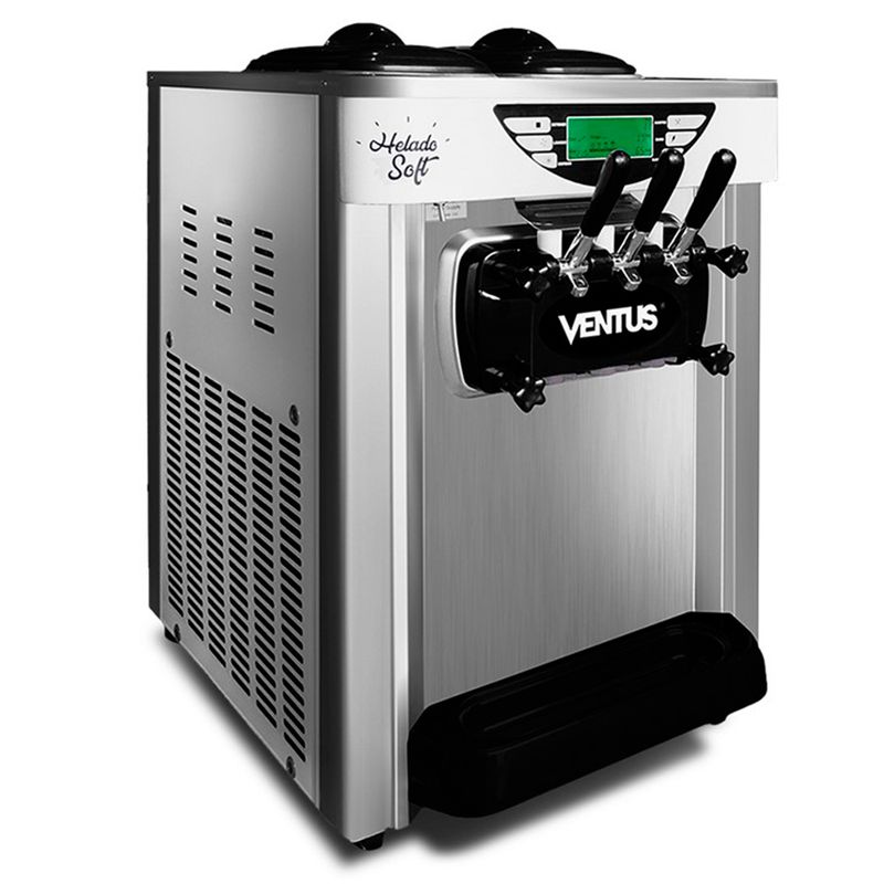 VENTUS - Máquina De Helado Soft Sobremesa 30L VSP-30S Ventus
