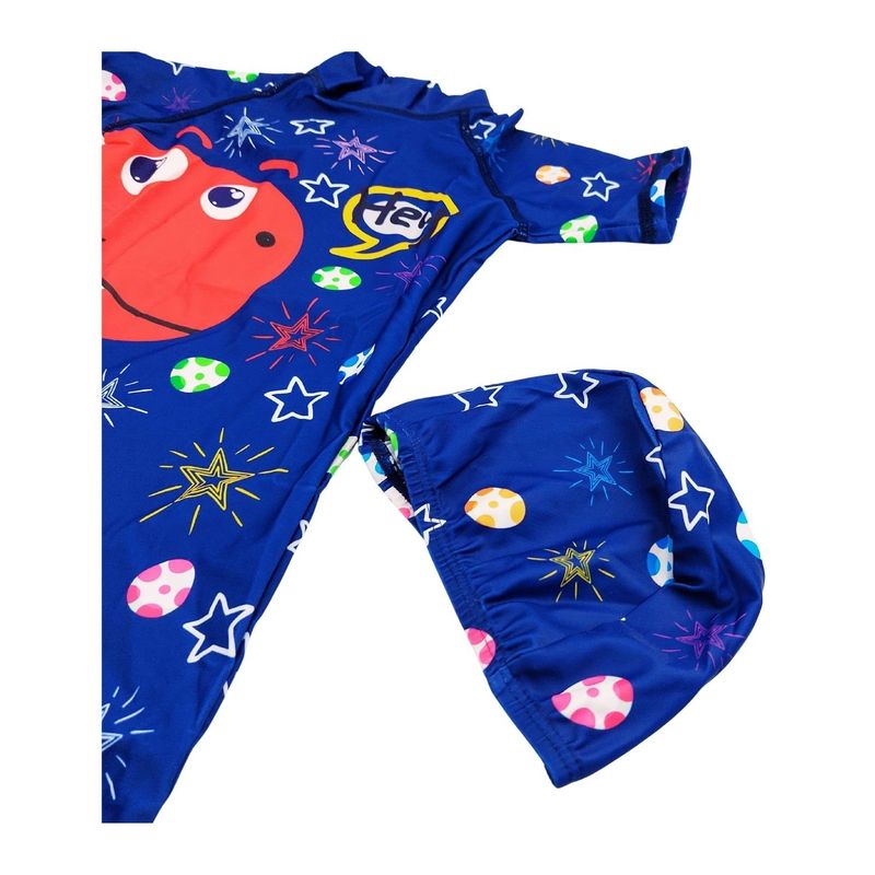 GENERICO - Ropa de Baño para Niño UV Dinosaurio Rojo