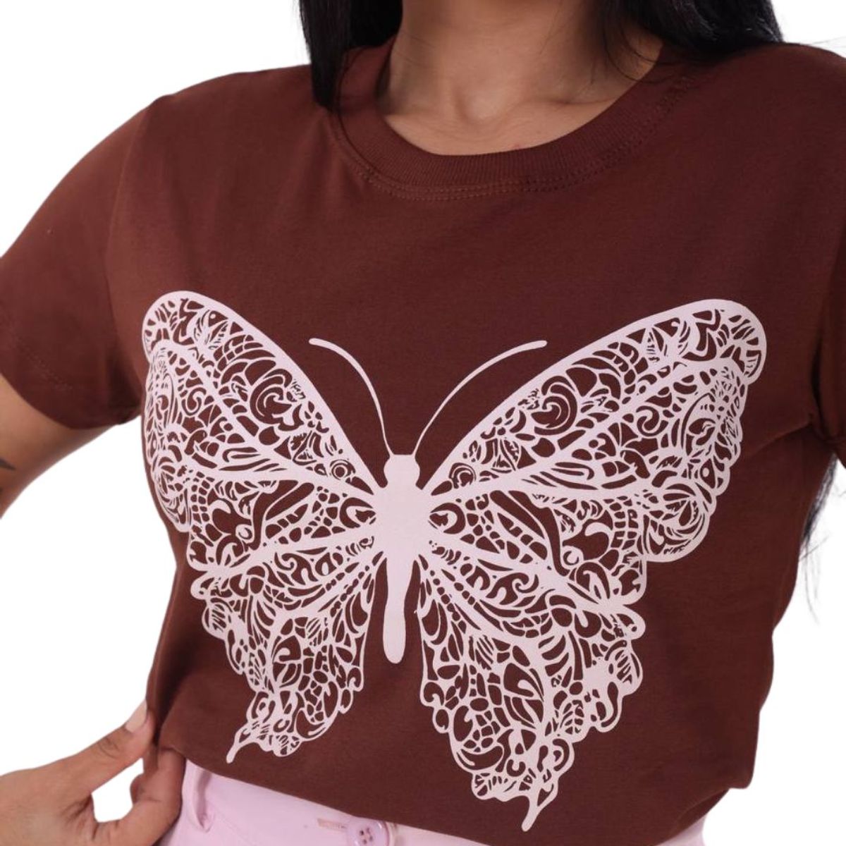 GENERICO - Polo con estampado para mujer