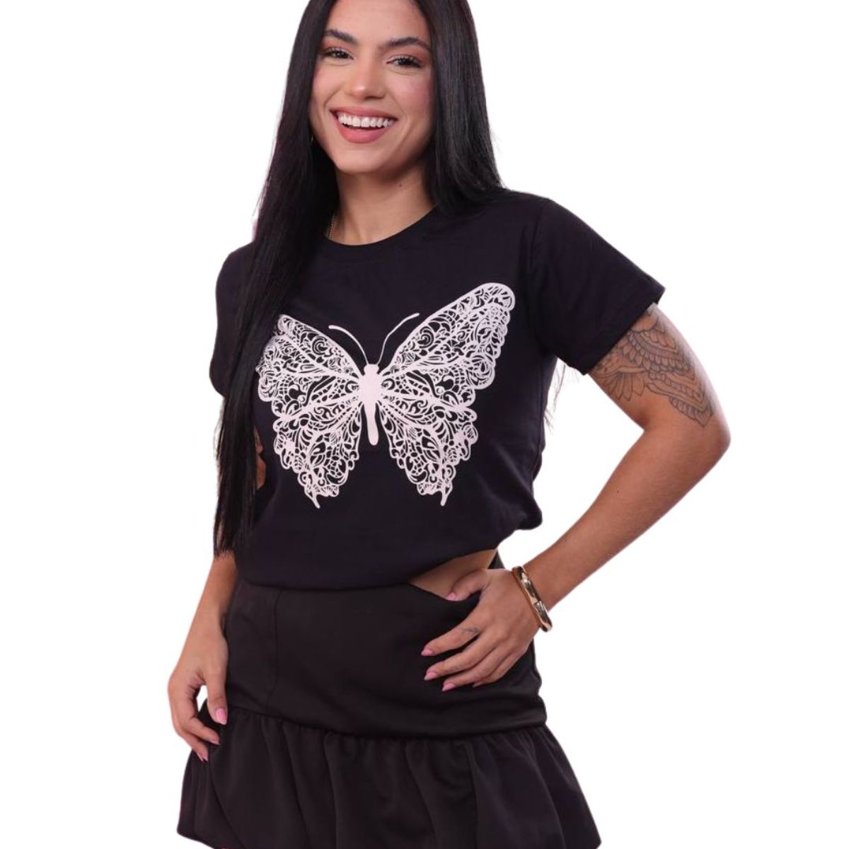 GENERICO - Polo con estampado para mujer