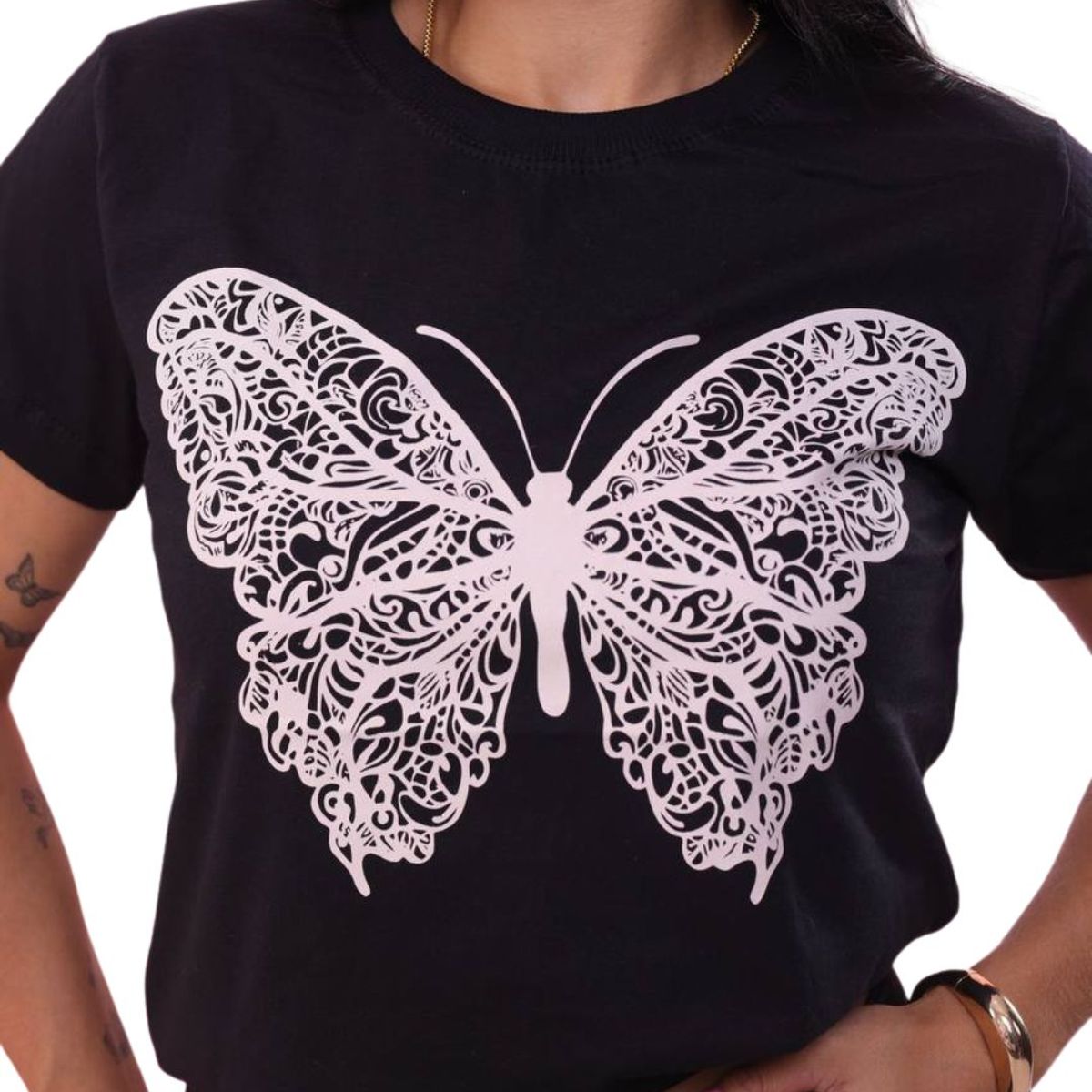 GENERICO - Polo con estampado para mujer