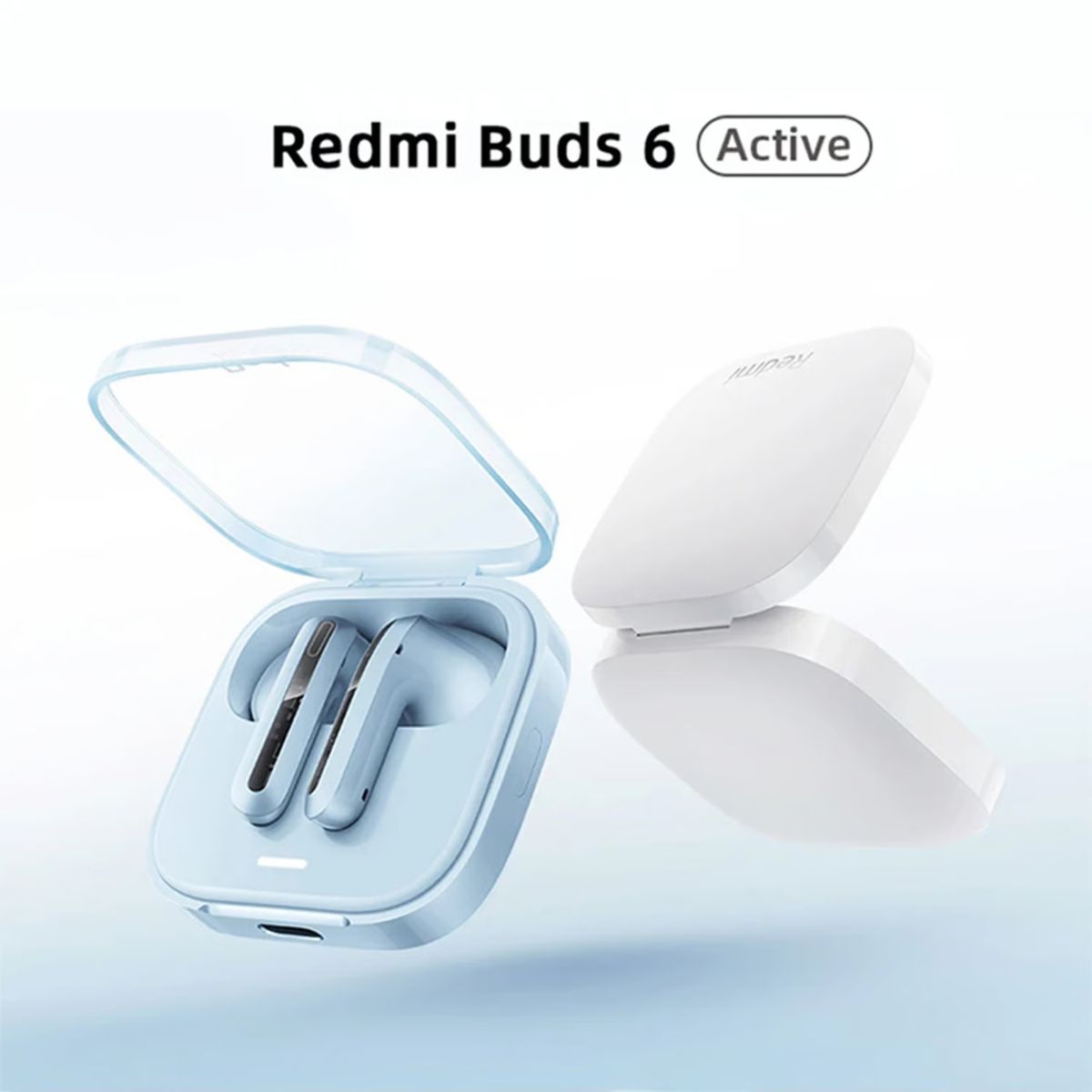 XIAOMI - Audífonos bluetooth Xiaomi Redmi Buds 6 Active - Blanco
