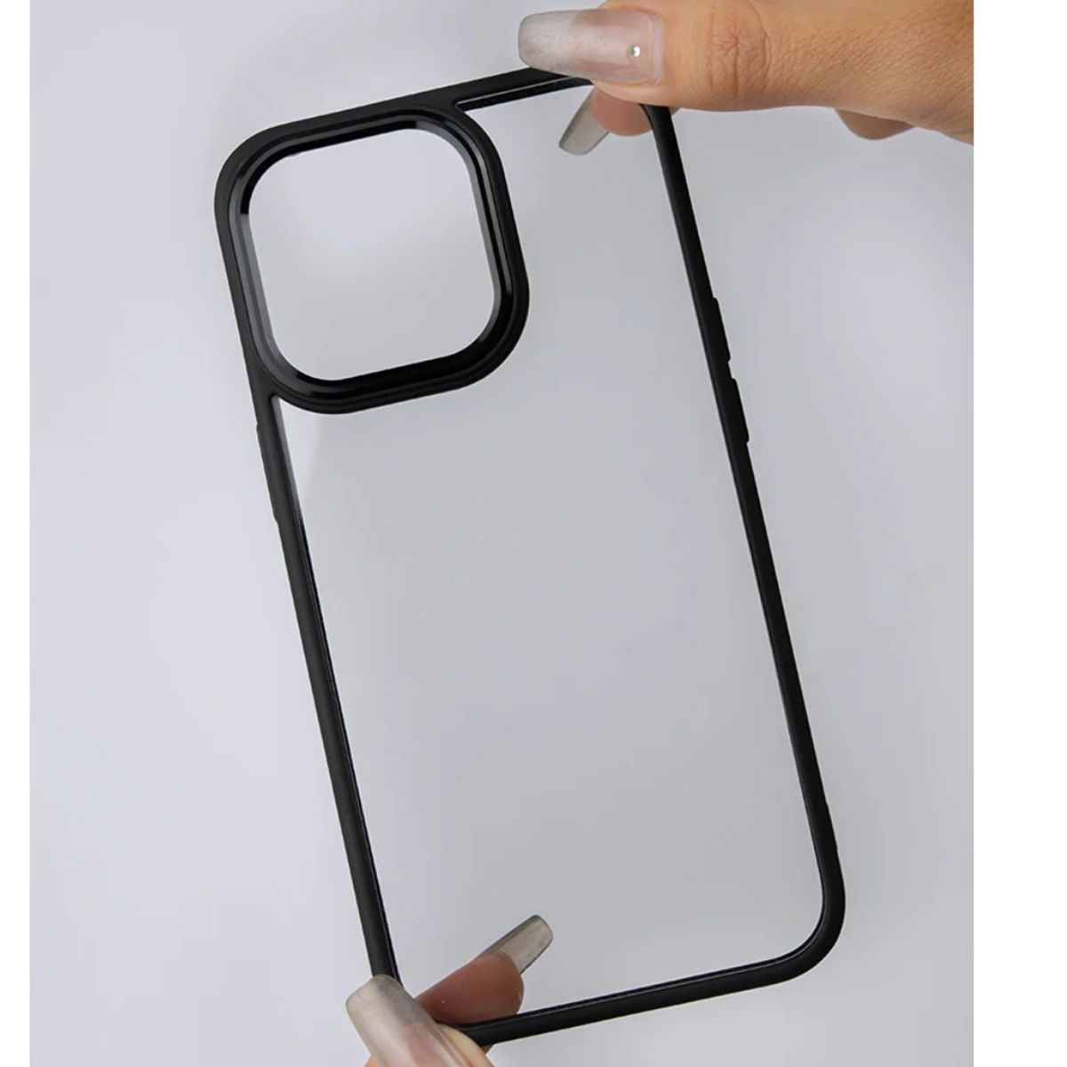 GENERICO - CASE CANDY PARA IPHONE 13 PRO MAX  NEGRO
