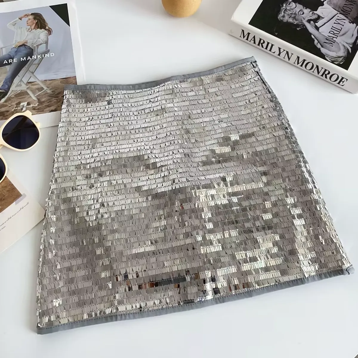 GENERICO - Falda con Lentejuelas para mujer - Clayde