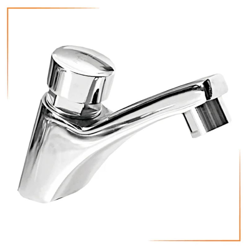 FRATELLI - Grifería Temporizada en Bronce Cromado