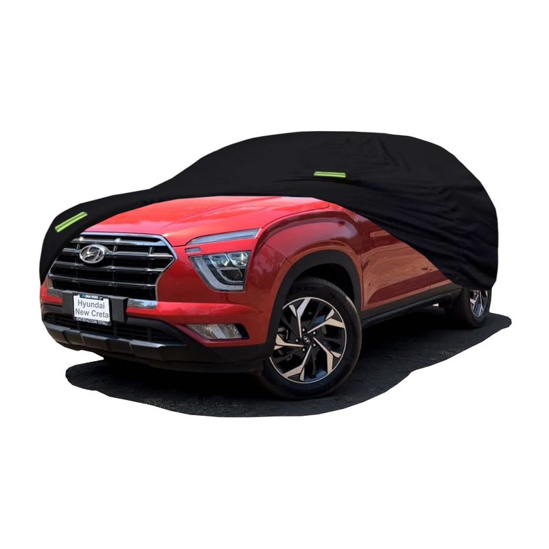 FUNCOVER - Cobertor Hyundai New Creta Impermeable Funda Color Negro