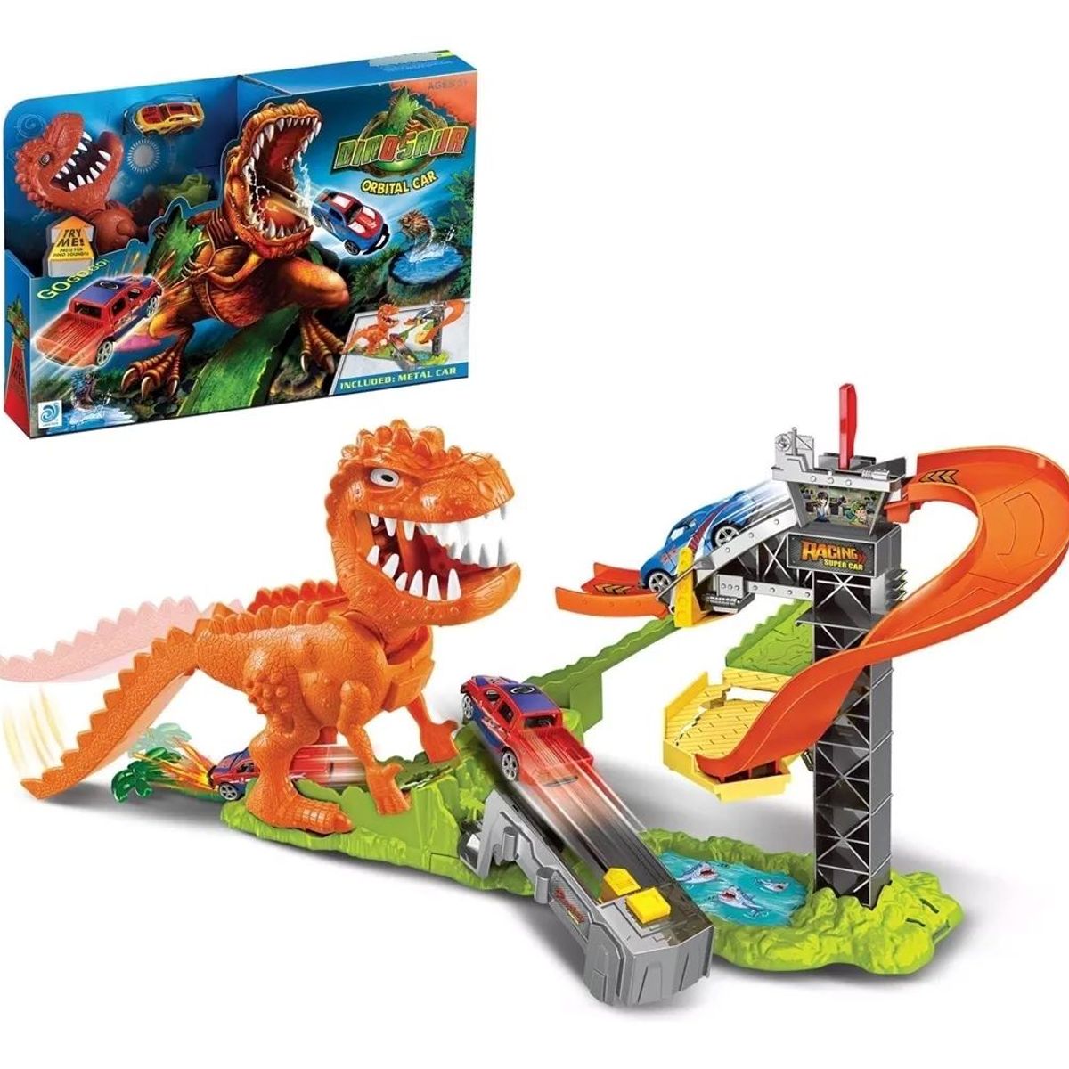 GENERICO - Pista De Carrera De Dinosaurio