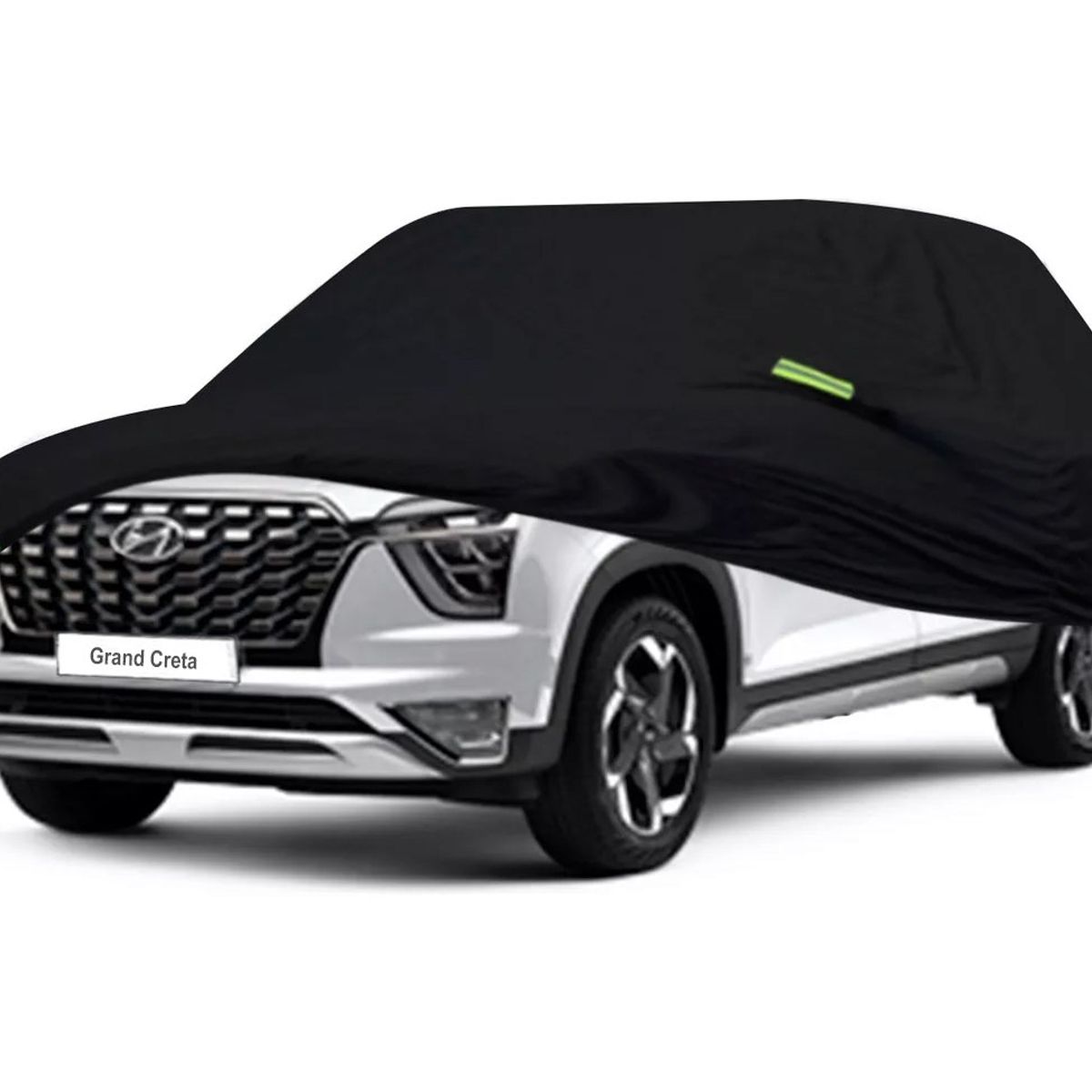 FUNCOVER - Funda Hyundai Grand Creta Impermeable Premium Cobertor Negro