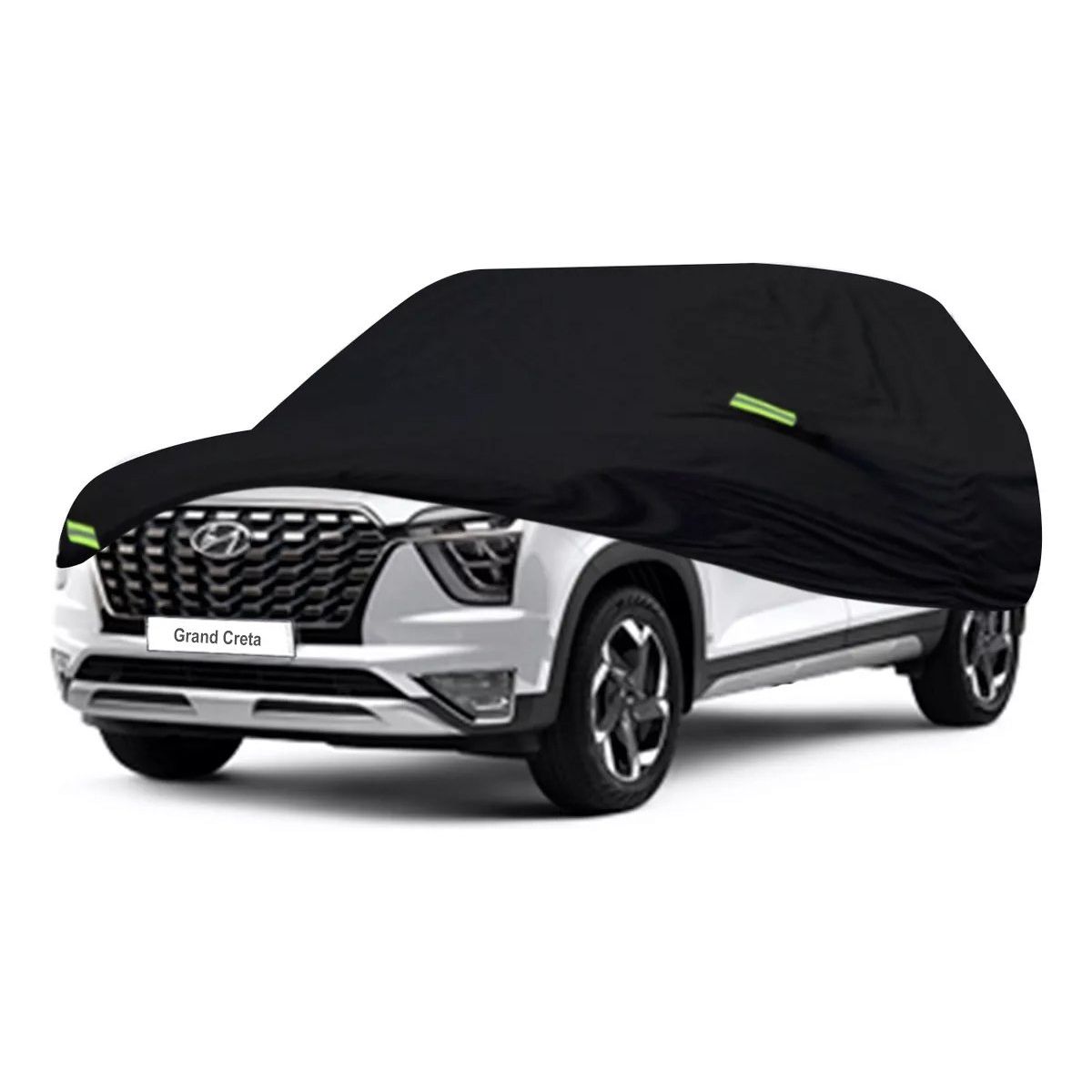 FUNCOVER - Funda Hyundai Grand Creta Impermeable Premium Cobertor Negro