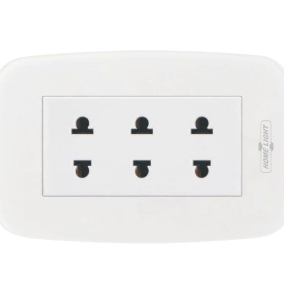 HOME LIGHT - Tomacorriente triple deluxe home light