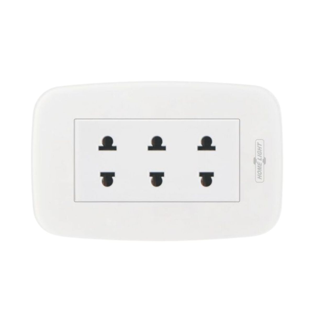 HOME LIGHT - Tomacorriente triple deluxe home light